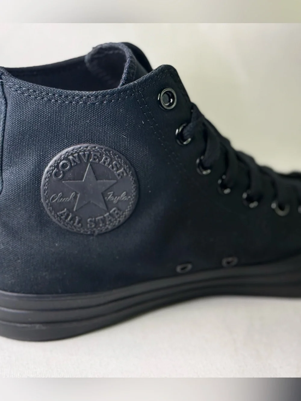 Converse All Star High Top Sneakers - monochromatic Black New Men’s8 Women’s10